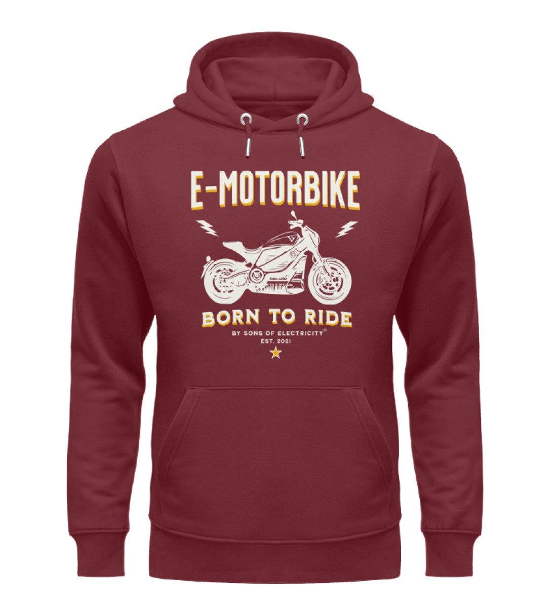 Bio Premium E-Motorrad Hoodie: SONS OF ELECTRICITY