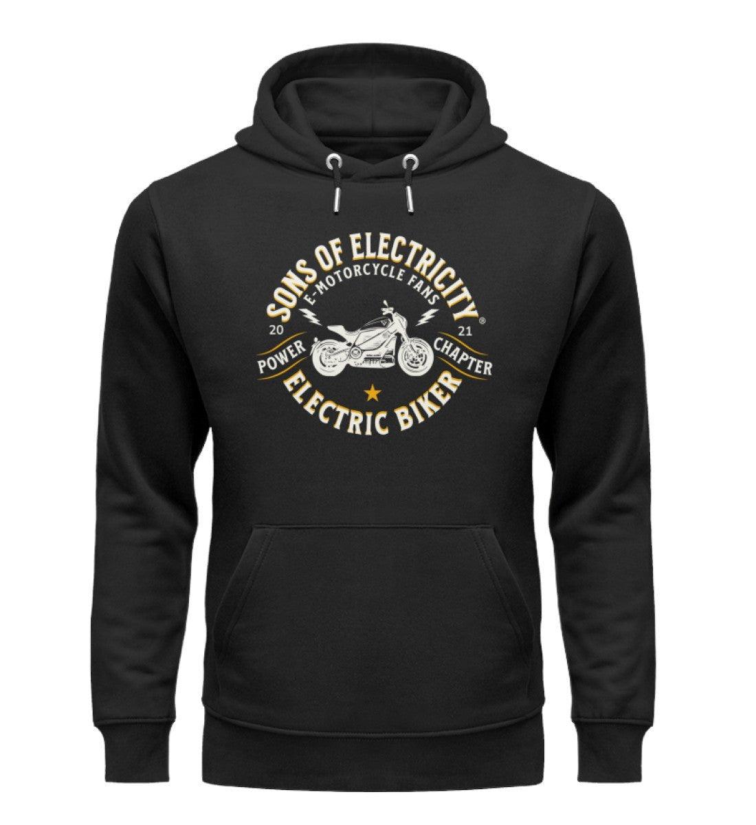 Bio Premium E-Motorrad Hoodie: SONS OF ELECTRICITY