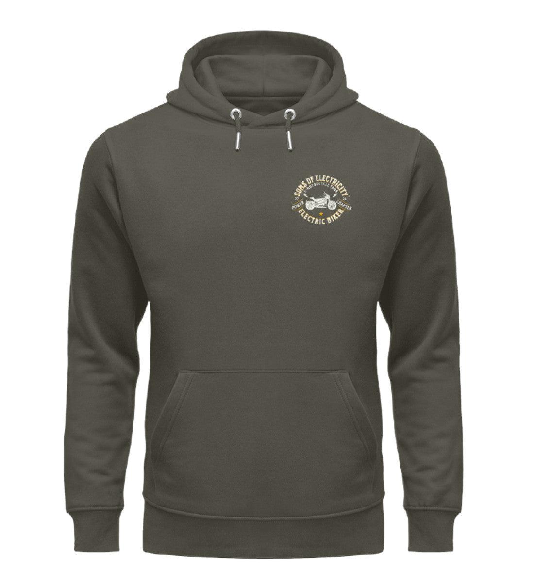 Bio Premium E-Motorrad Hoodie: SONS OF ELECTRICITY