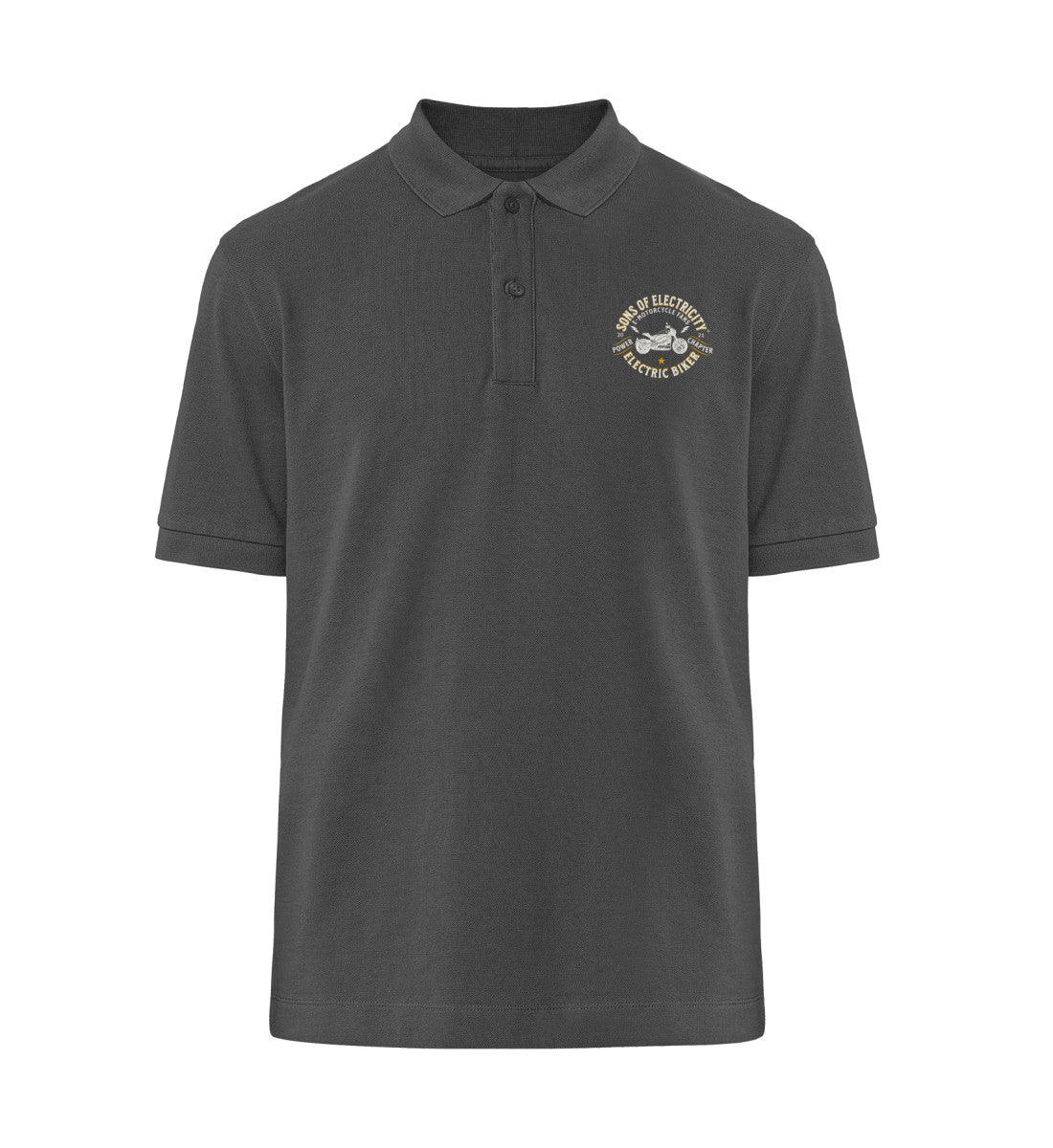 Bio Premium E-Motorrad Polo-Shirt: SONS OF ELECTRICITY
