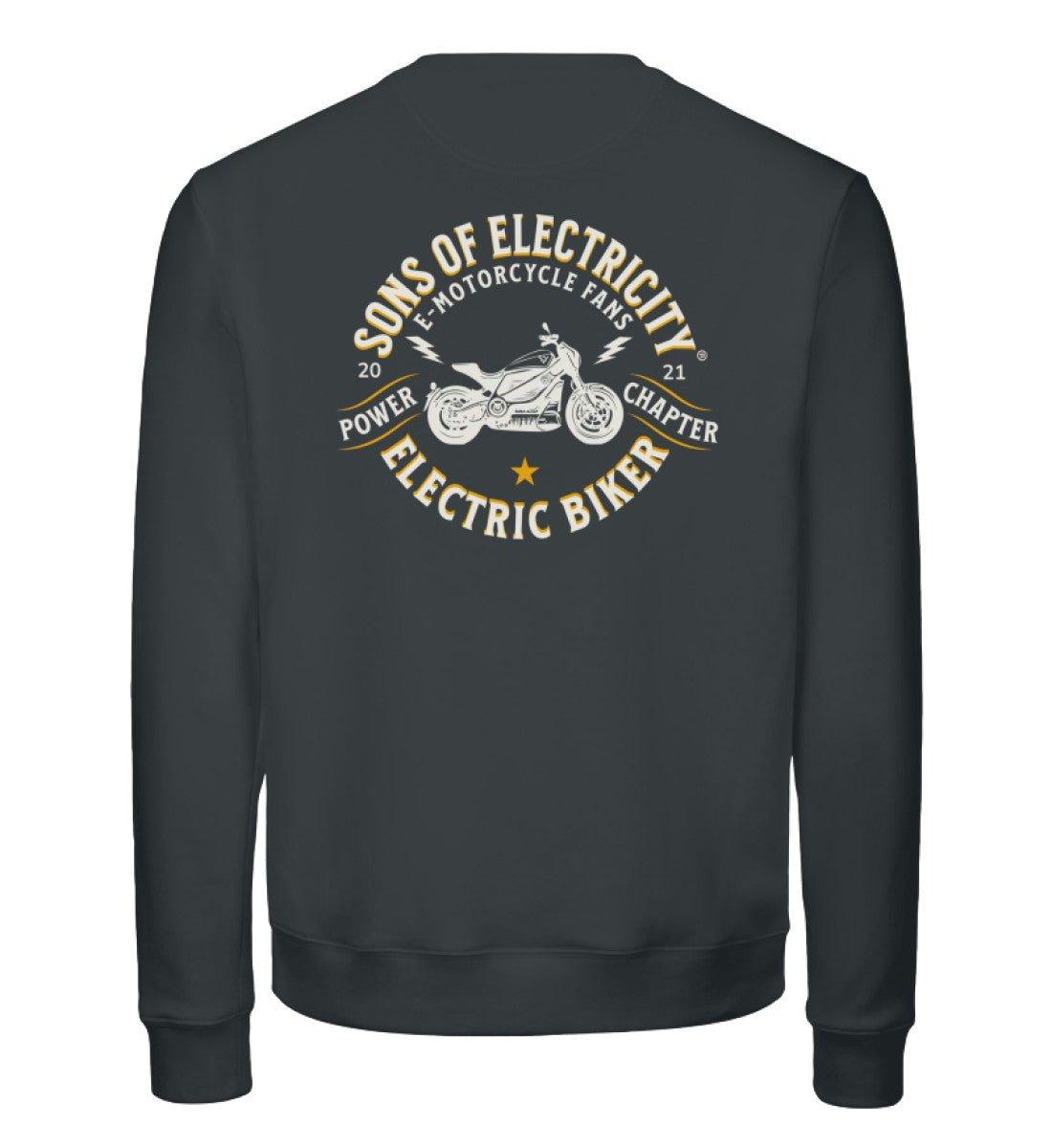 Bio Premium E-Motorrad Sweatshirt: SONS OF ELECTRICITY