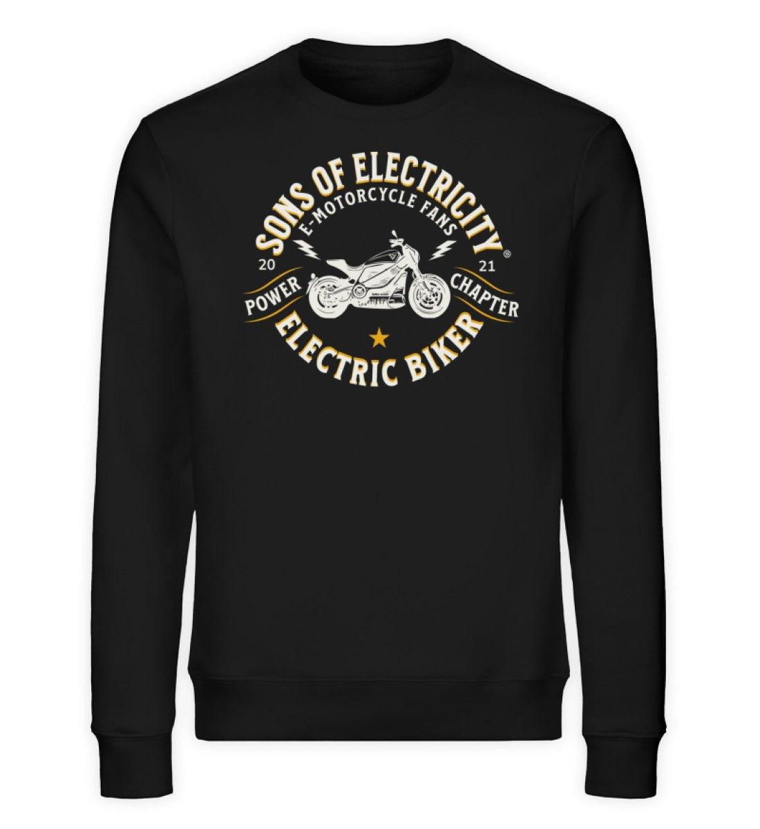 Bio Premium E-Motorrad Sweatshirt: SONS OF ELECTRICITY