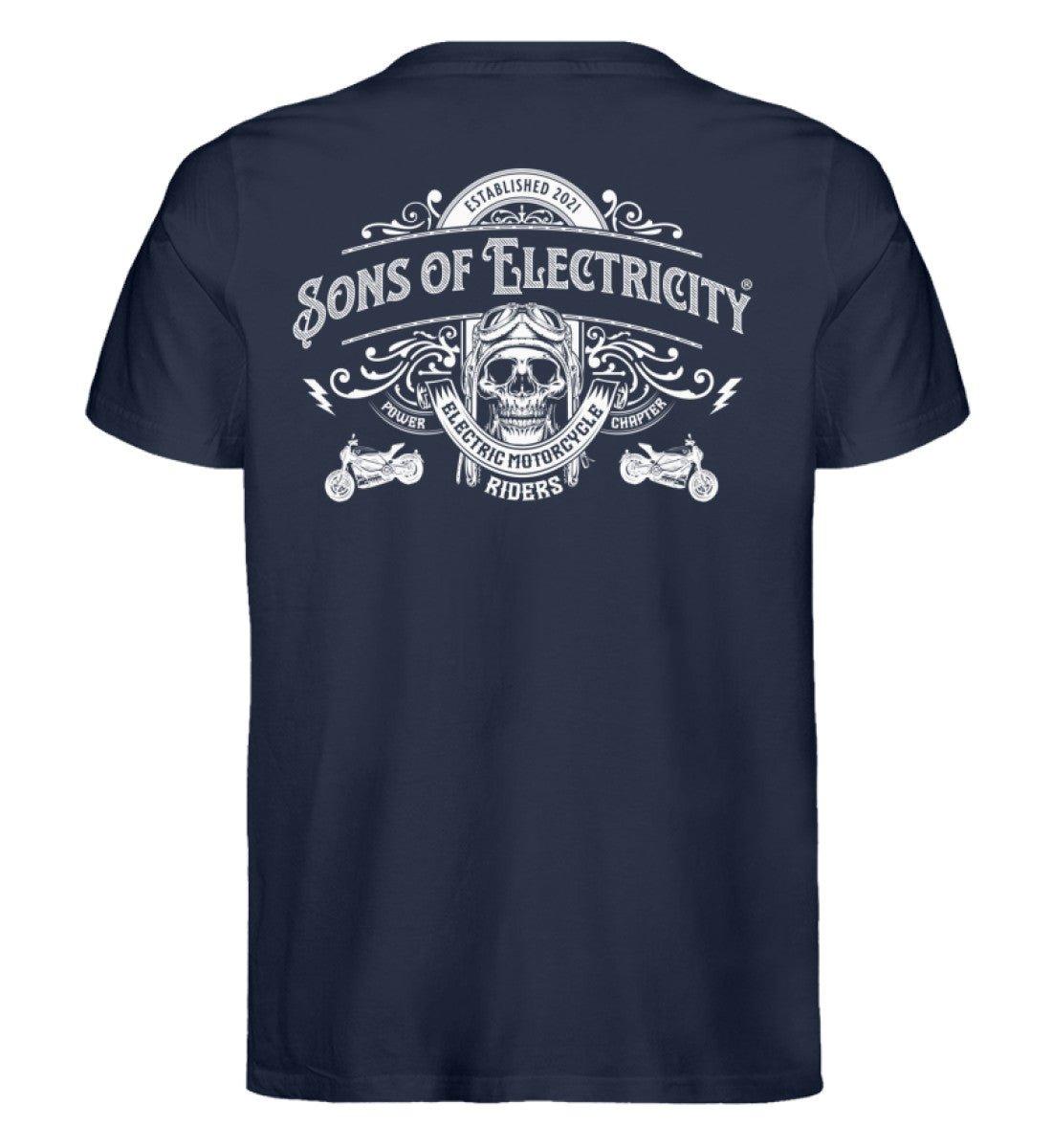 Bio Premium E-Motorrad T-Shirt: Electric Motorcycle Riders -