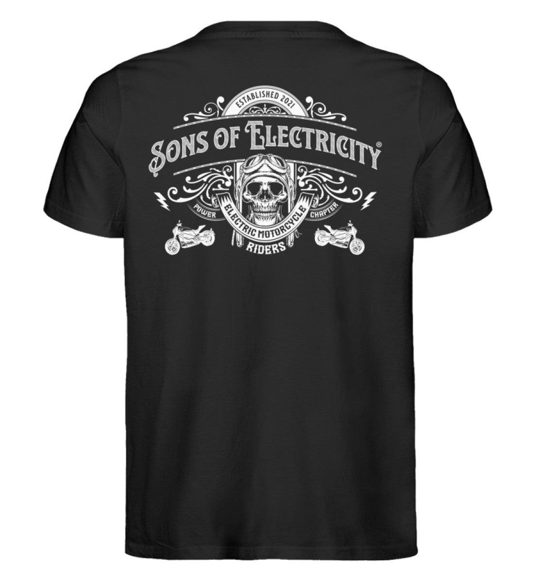 Bio Premium E-Motorrad T-Shirt: Electric Motorcycle Riders -