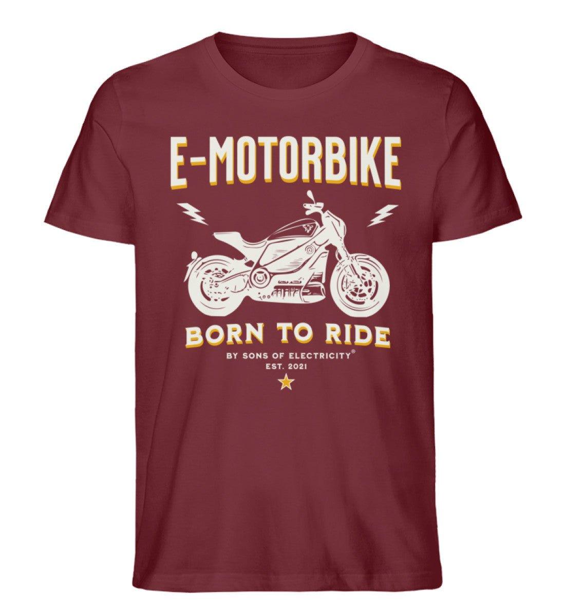 Bio Premium E-Motorrad T-Shirt: SONS OF ELECTRICITY
