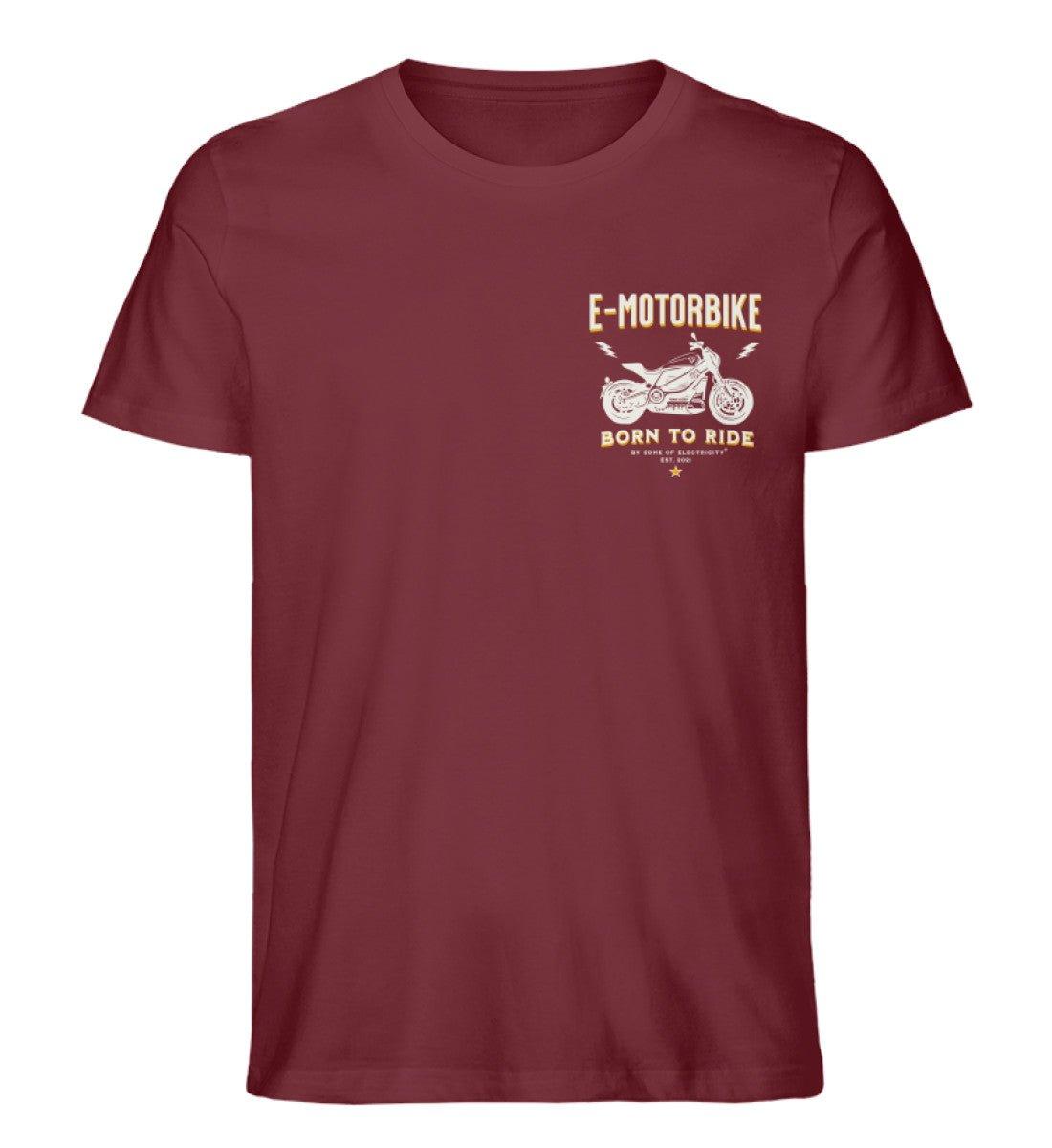 Bio Premium E-Motorrad T-Shirt: SONS OF ELECTRICITY