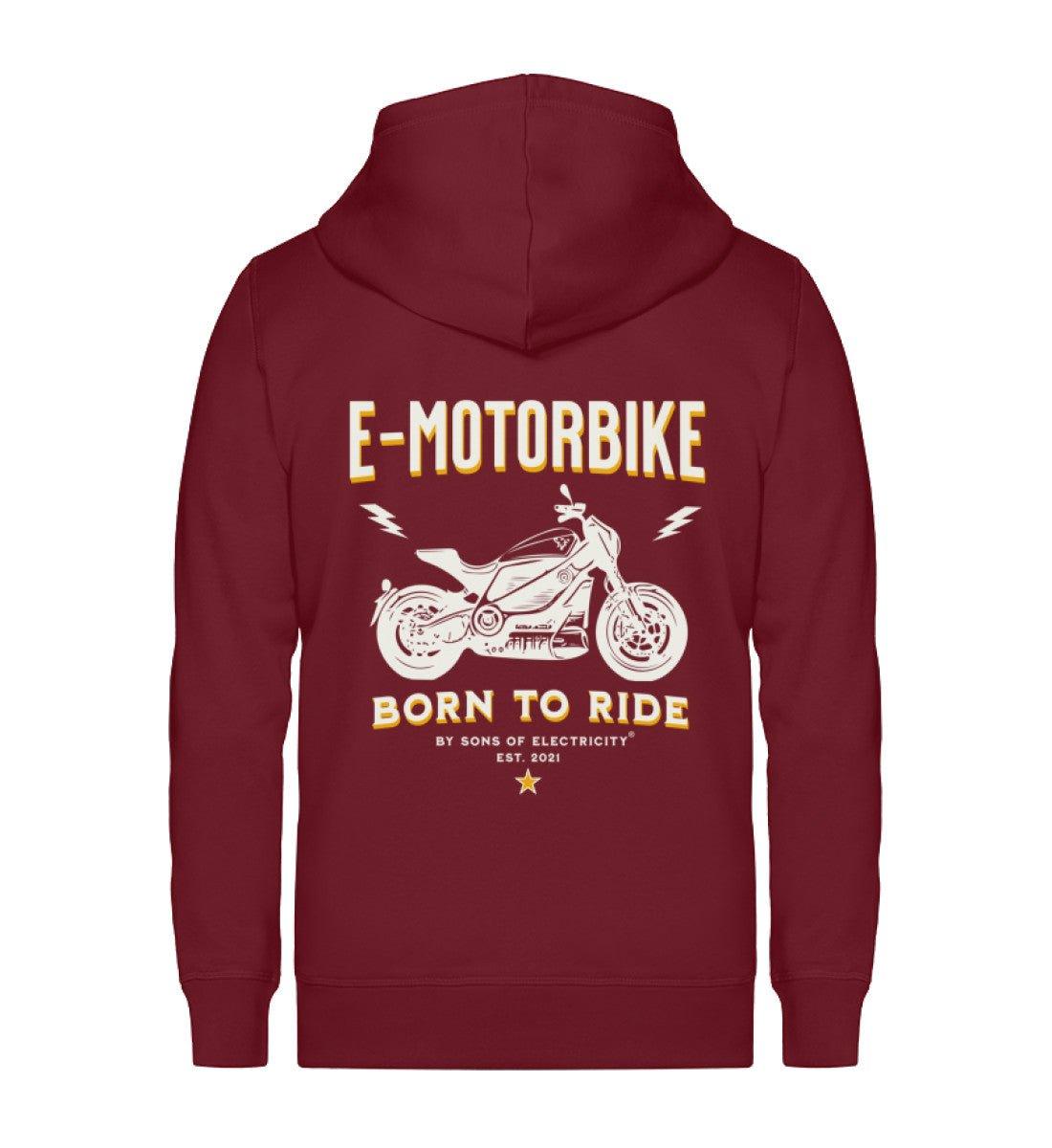 Bio Premium E-Motorrad Zipper Jacke: SONS OF ELECTRICITY