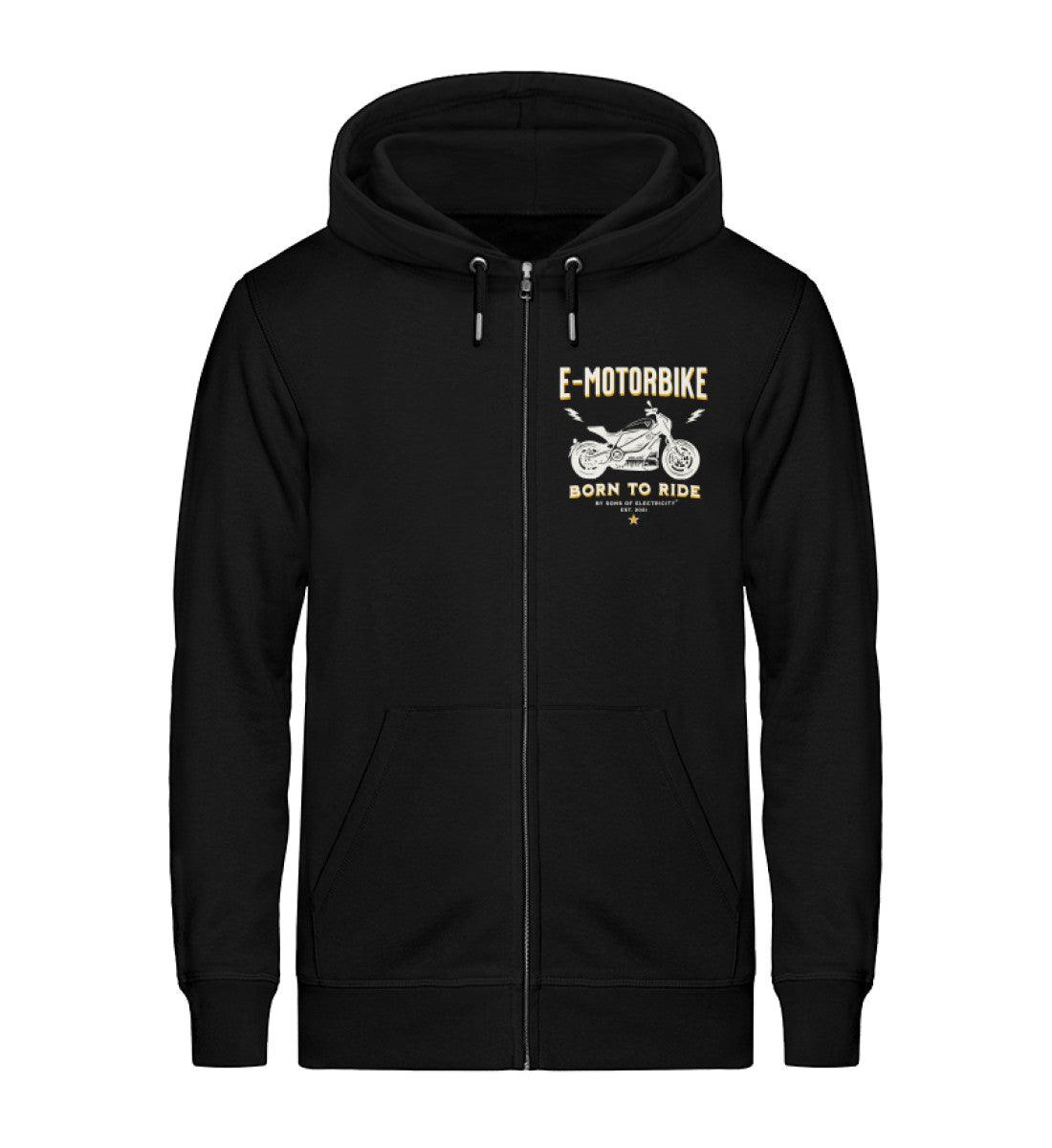 Bio Premium E-Motorrad Zipper Jacke: SONS OF ELECTRICITY