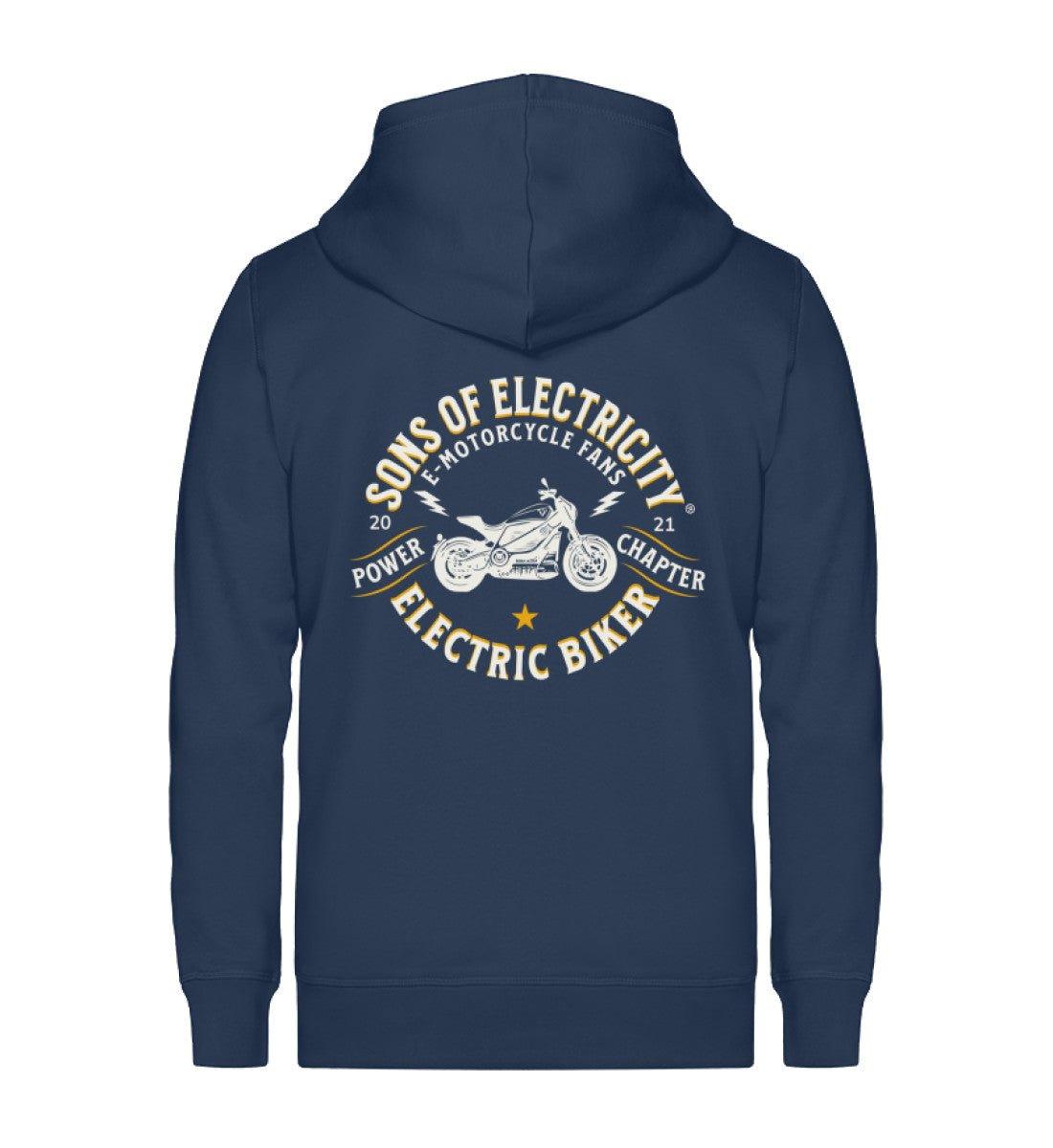 Bio Premium E-Motorrad Zipper Jacke: SONS OF ELECTRICITY