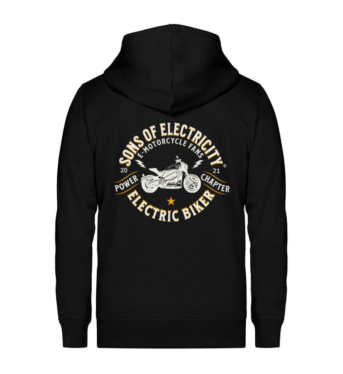 Bio Premium E-Motorrad Zipper Jacke: SONS OF ELECTRICITY