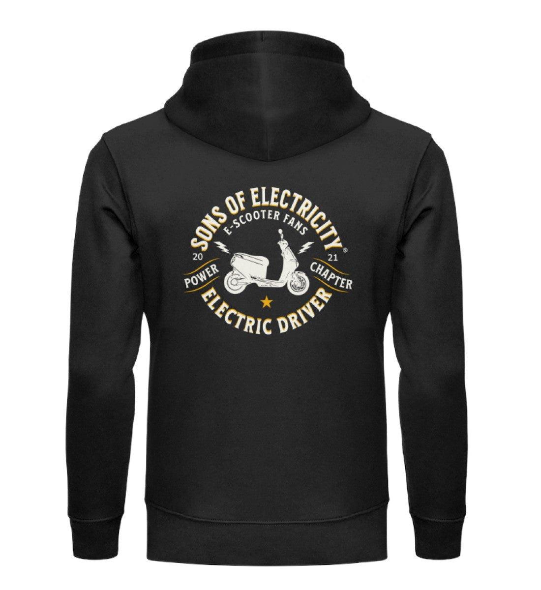 Bio Premium E-Motorroller Hoodie: SONS OF ELECTRICITY