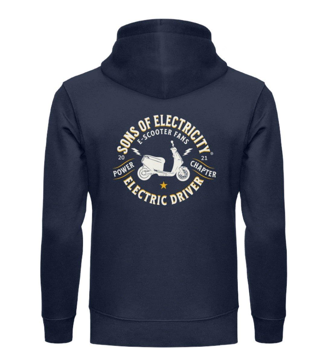 Bio Premium E-Motorroller Hoodie: SONS OF ELECTRICITY
