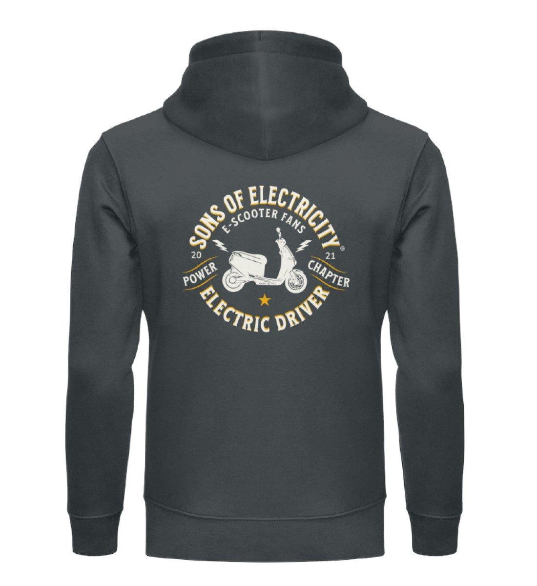 Bio Premium E-Motorroller Hoodie: SONS OF ELECTRICITY