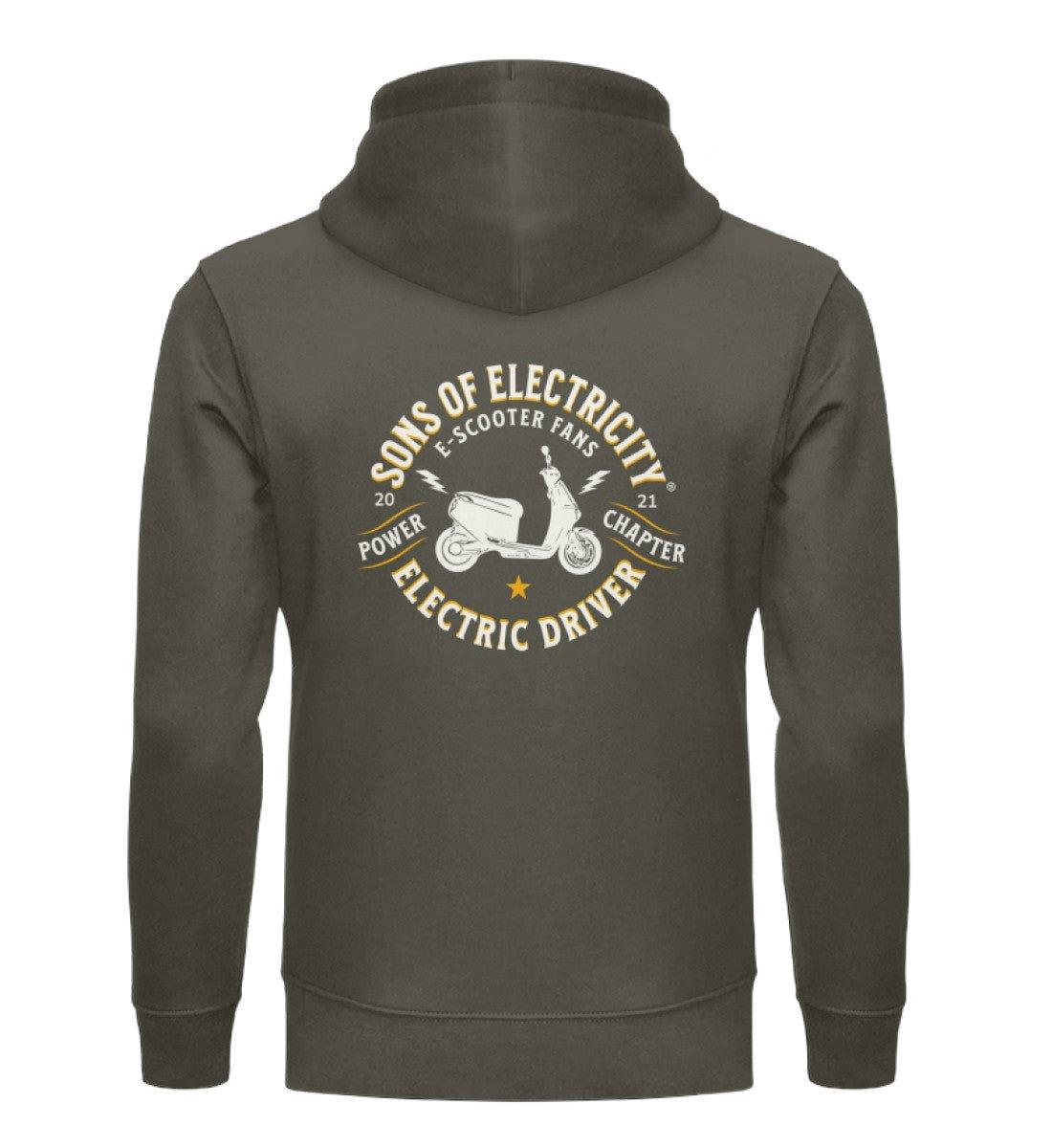 Bio Premium E-Motorroller Hoodie: SONS OF ELECTRICITY
