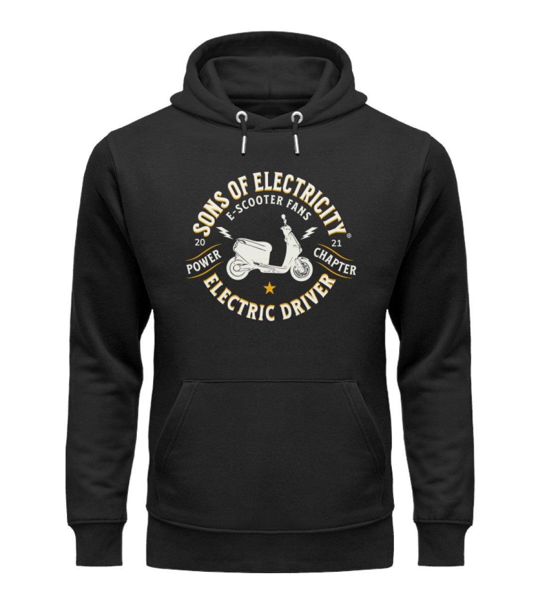 Bio Premium E-Motorroller Hoodie: SONS OF ELECTRICITY