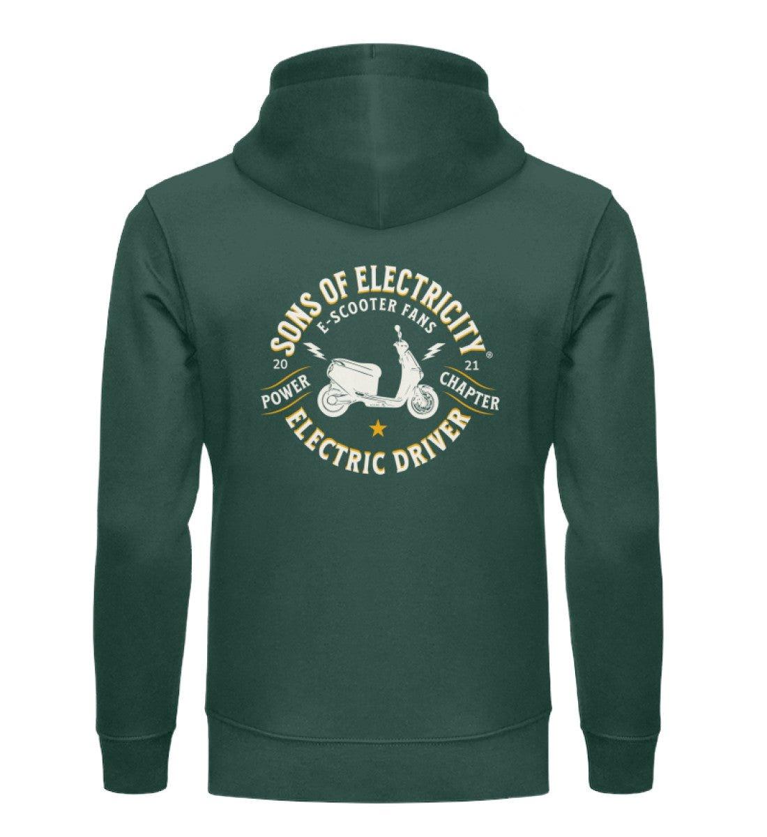 Bio Premium E-Motorroller Hoodie: SONS OF ELECTRICITY
