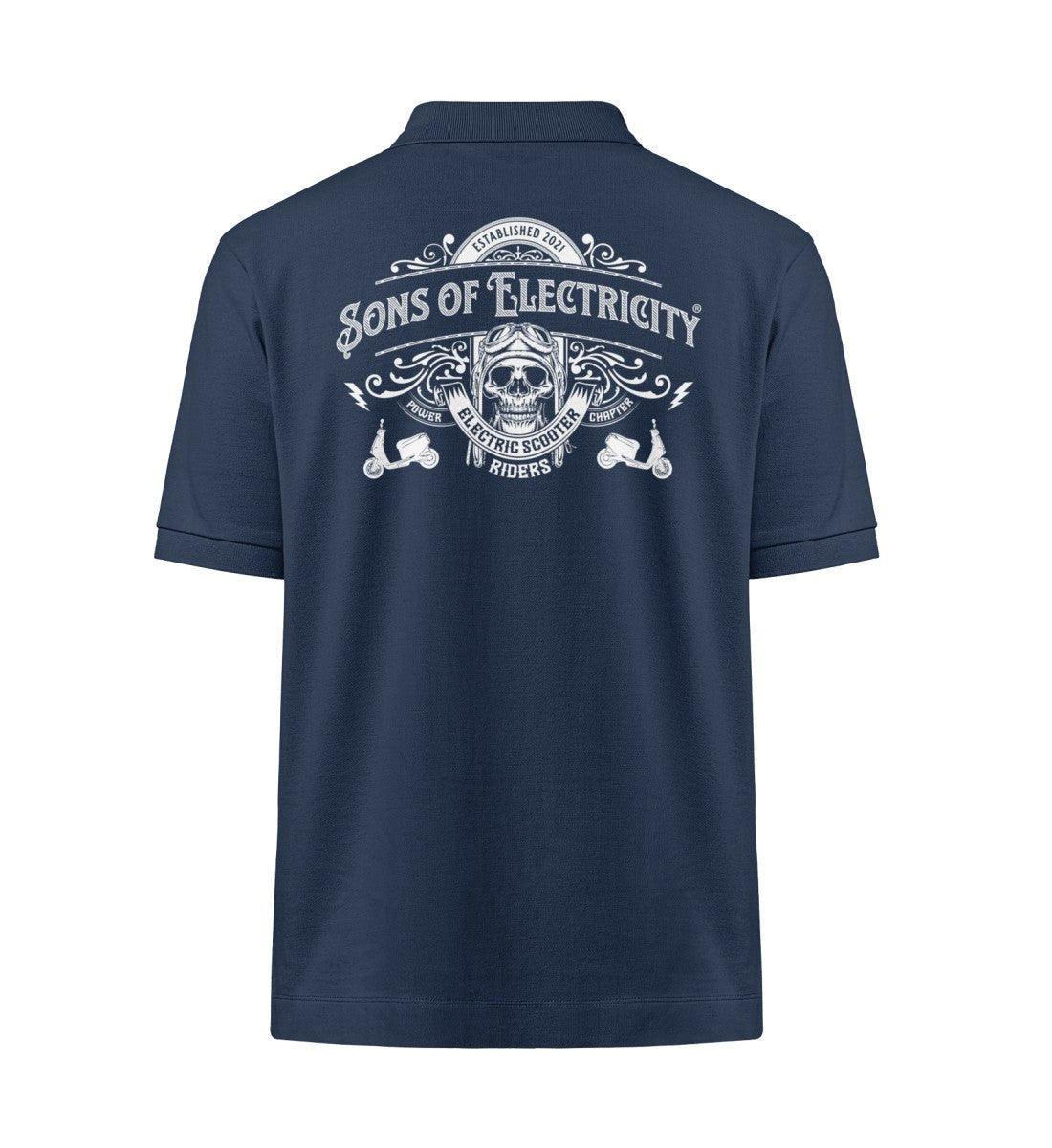 Bio Premium E-Motorroller Polo-Shirt: Electric Scooter