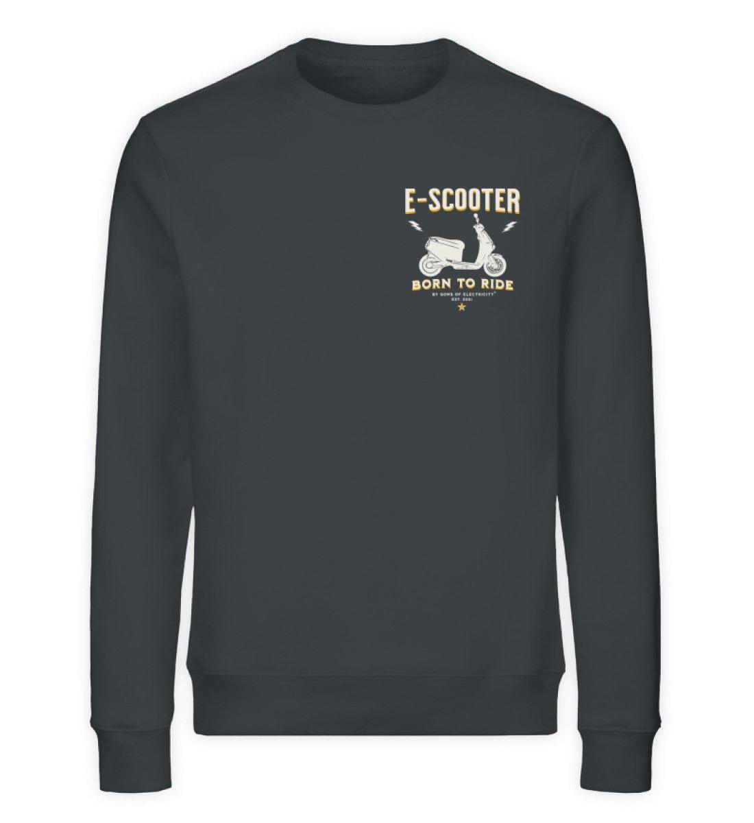 Bio Premium E-Motorroller Sweatshirt: SONS OF ELECTRICITY