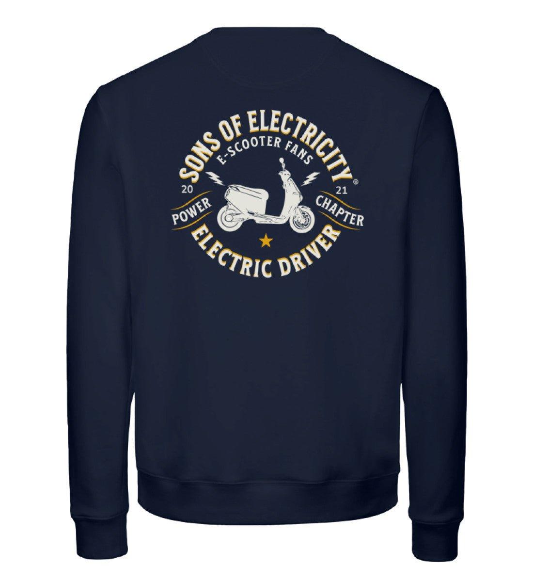 Bio Premium E-Motorroller Sweatshirt: SONS OF ELECTRICITY