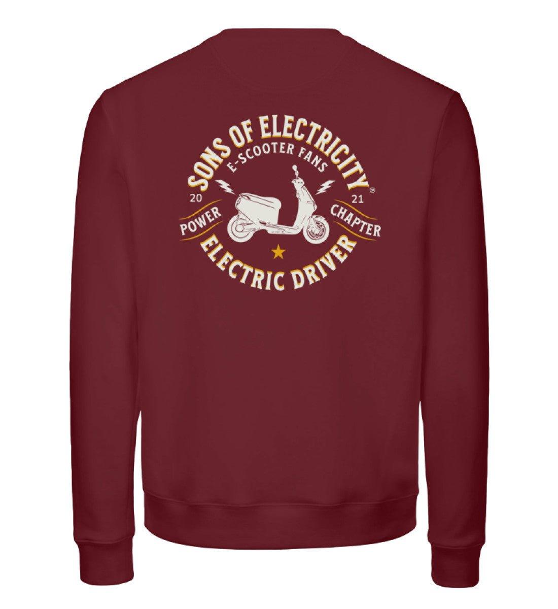Bio Premium E-Motorroller Sweatshirt: SONS OF ELECTRICITY