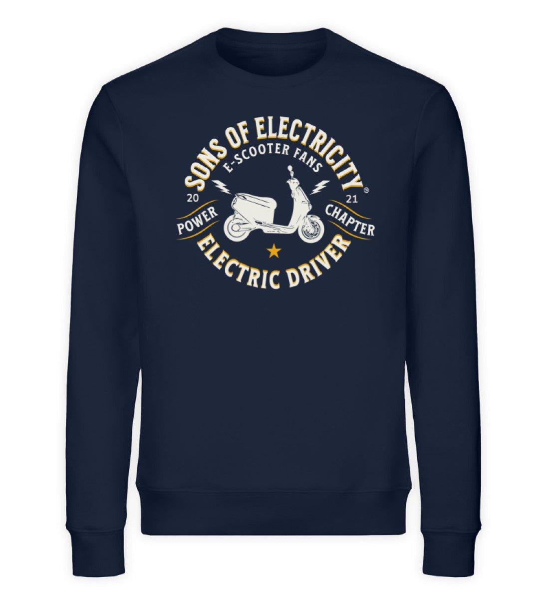 Bio Premium E-Motorroller Sweatshirt: SONS OF ELECTRICITY