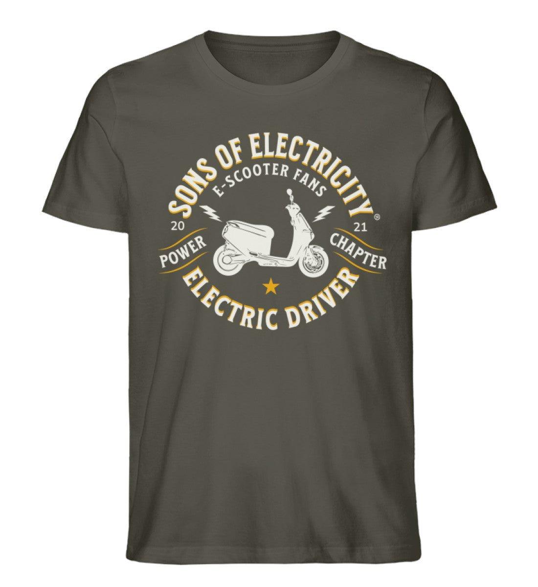 Bio Premium E-Motorroller T-Shirt: SONS OF ELECTRICITY
