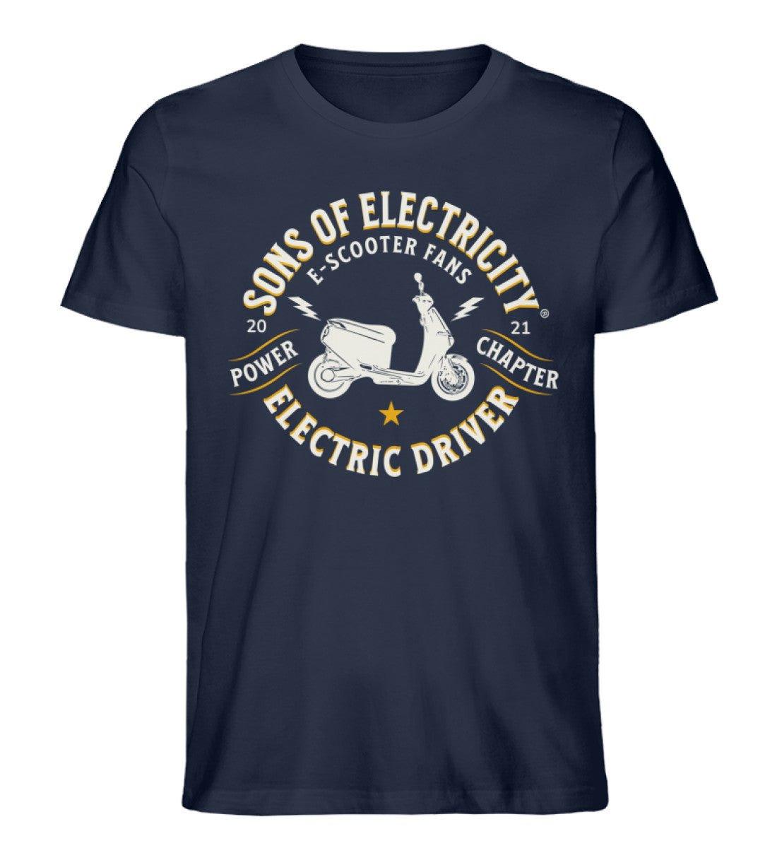 Bio Premium E-Motorroller T-Shirt: SONS OF ELECTRICITY