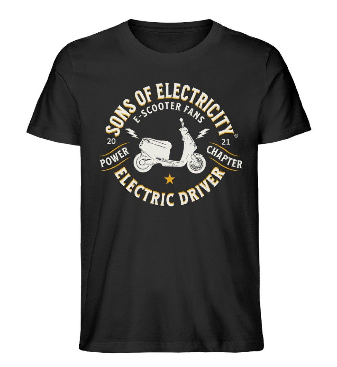 Bio Premium E-Motorroller T-Shirt: SONS OF ELECTRICITY
