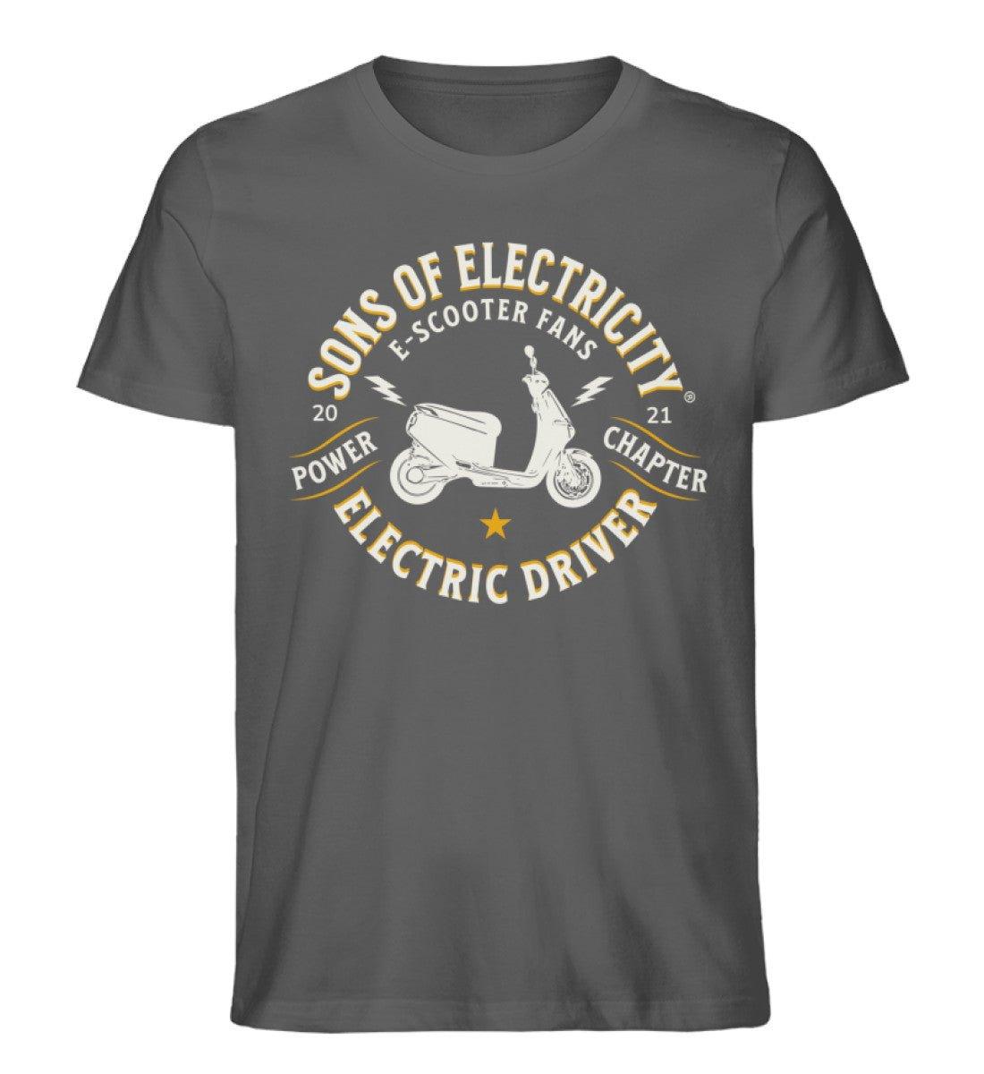 Bio Premium E-Motorroller T-Shirt: SONS OF ELECTRICITY