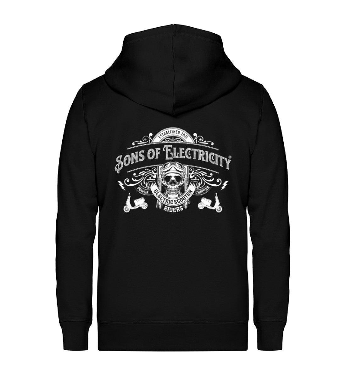 Bio Premium E-Motorroller Zipper Jacke: Electric Scooter