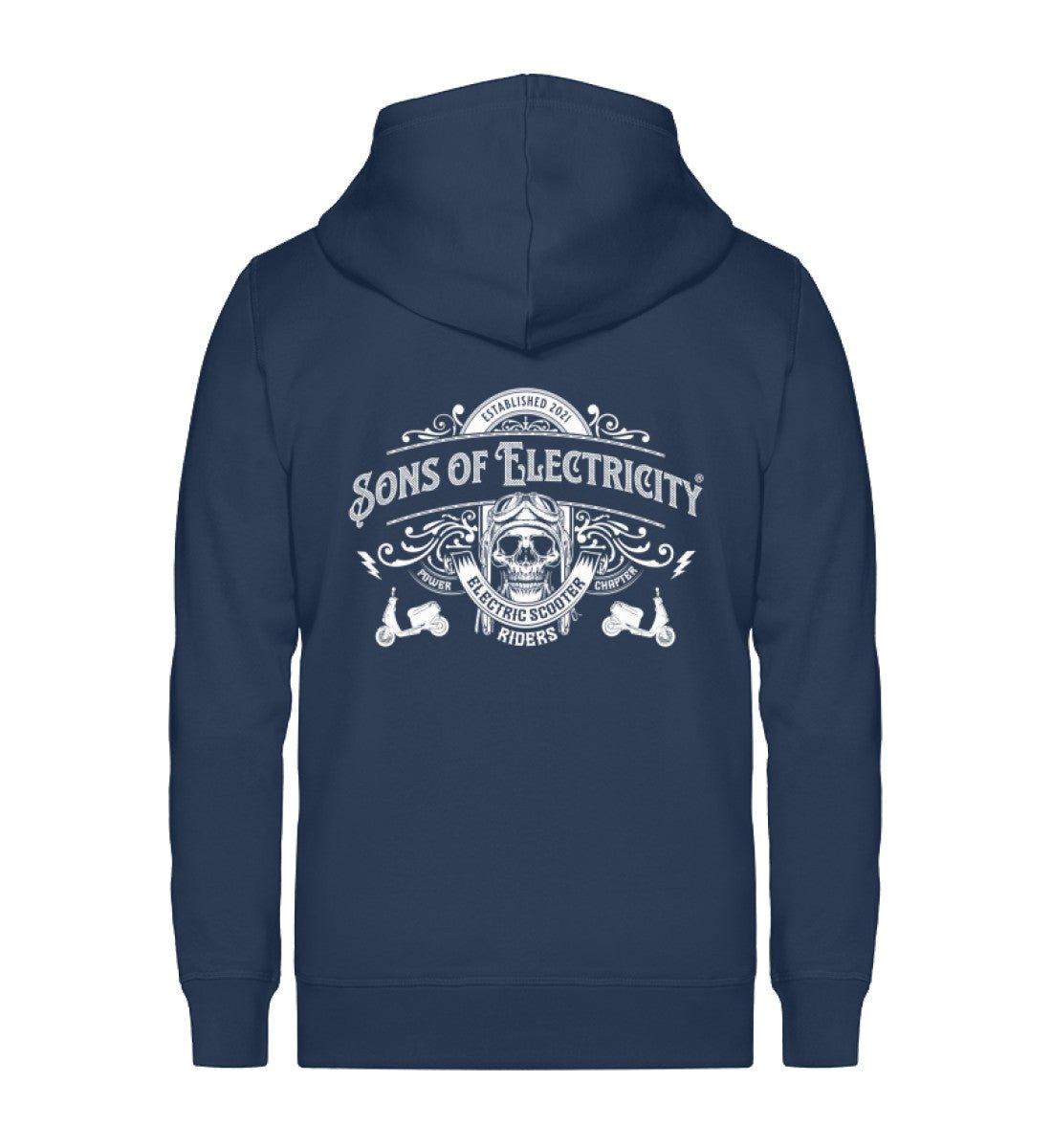 Bio Premium E-Motorroller Zipper Jacke: Electric Scooter