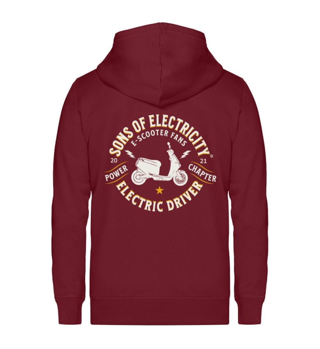 Bio Premium E-Motorroller Zipper Jacke: SONS OF ELECTRICITY