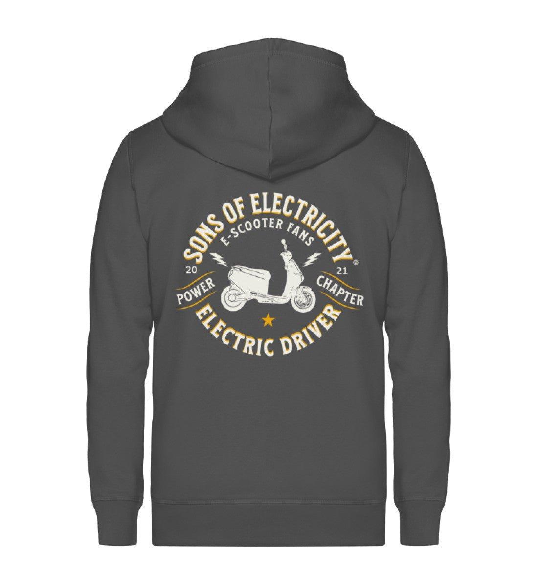 Bio Premium E-Motorroller Zipper Jacke: SONS OF ELECTRICITY