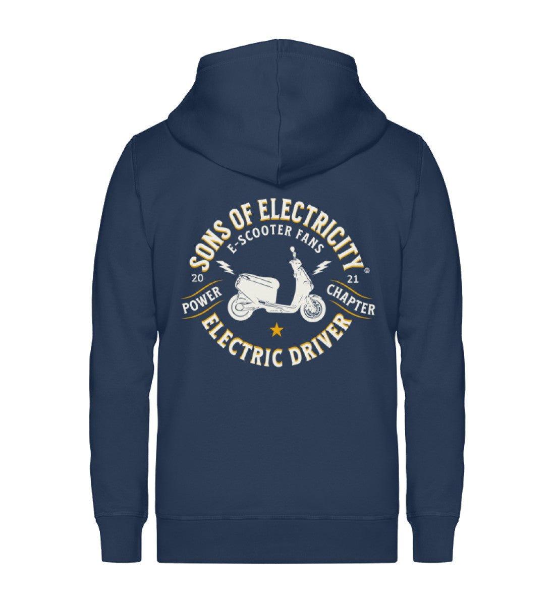 Bio Premium E-Motorroller Zipper Jacke: SONS OF ELECTRICITY