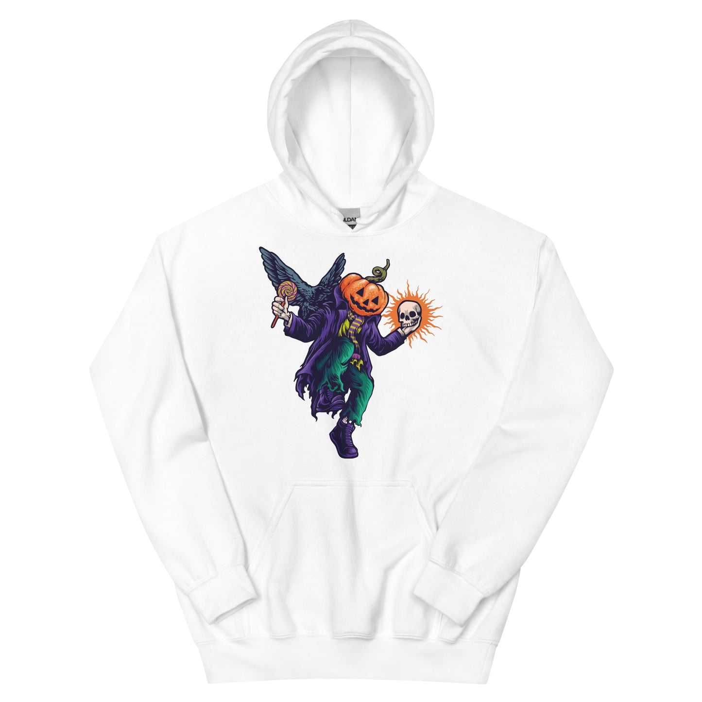 Creepy Ville -Dancing Pumpkin - – Premium Unisex Hoodie