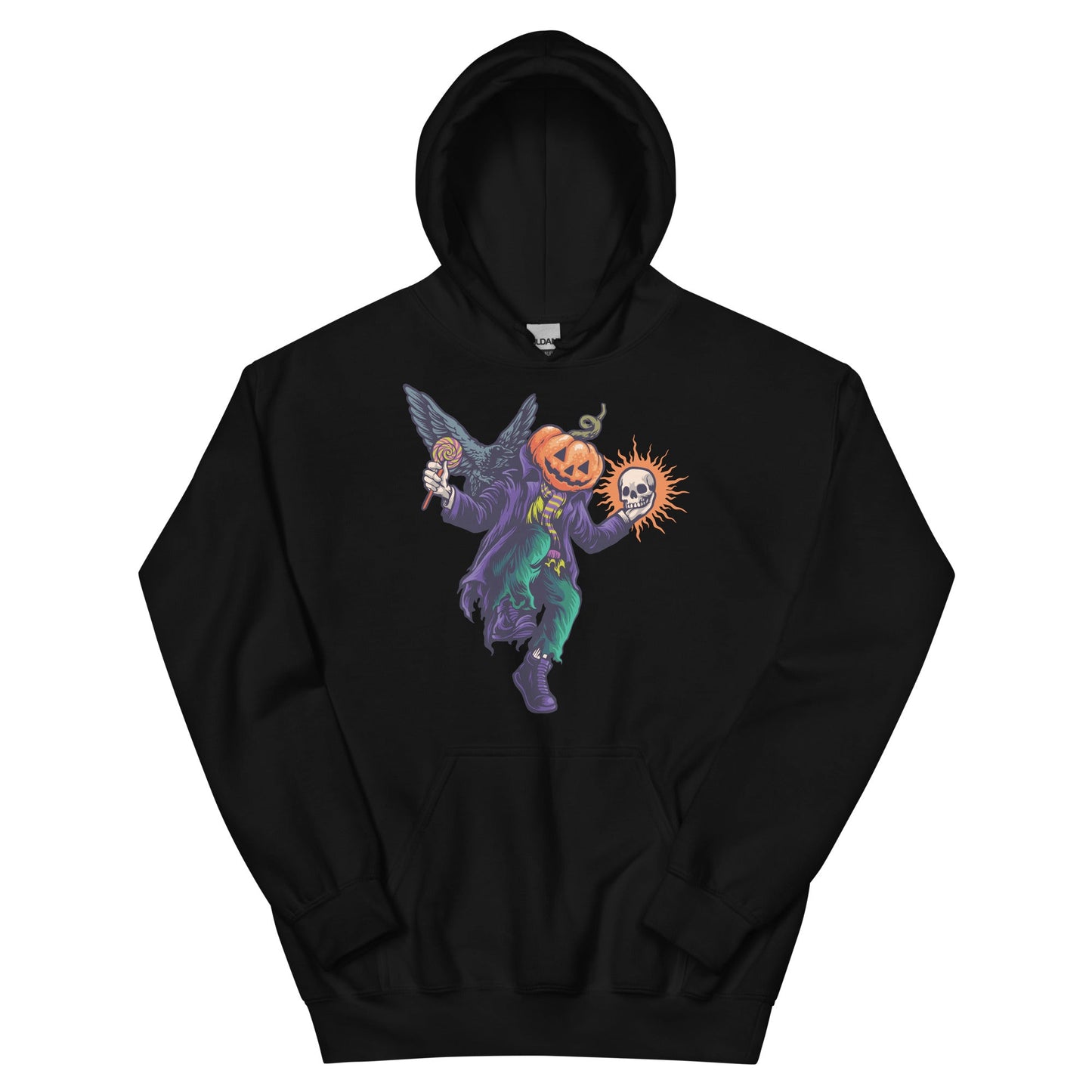 Creepy Ville -Dancing Pumpkin - – Premium Unisex Hoodie
