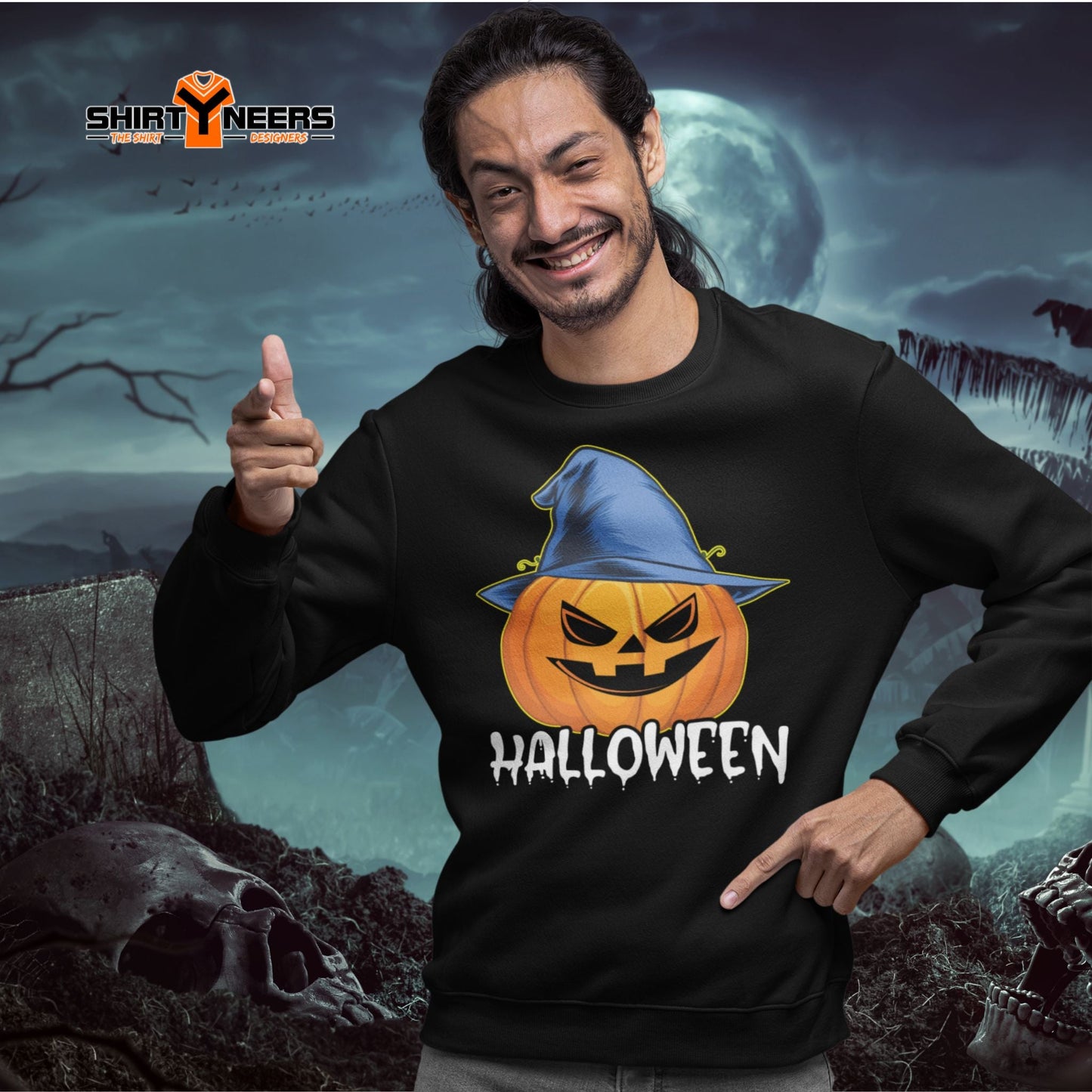 Creepy Ville - Halloween Kürbis – essentielles Premium