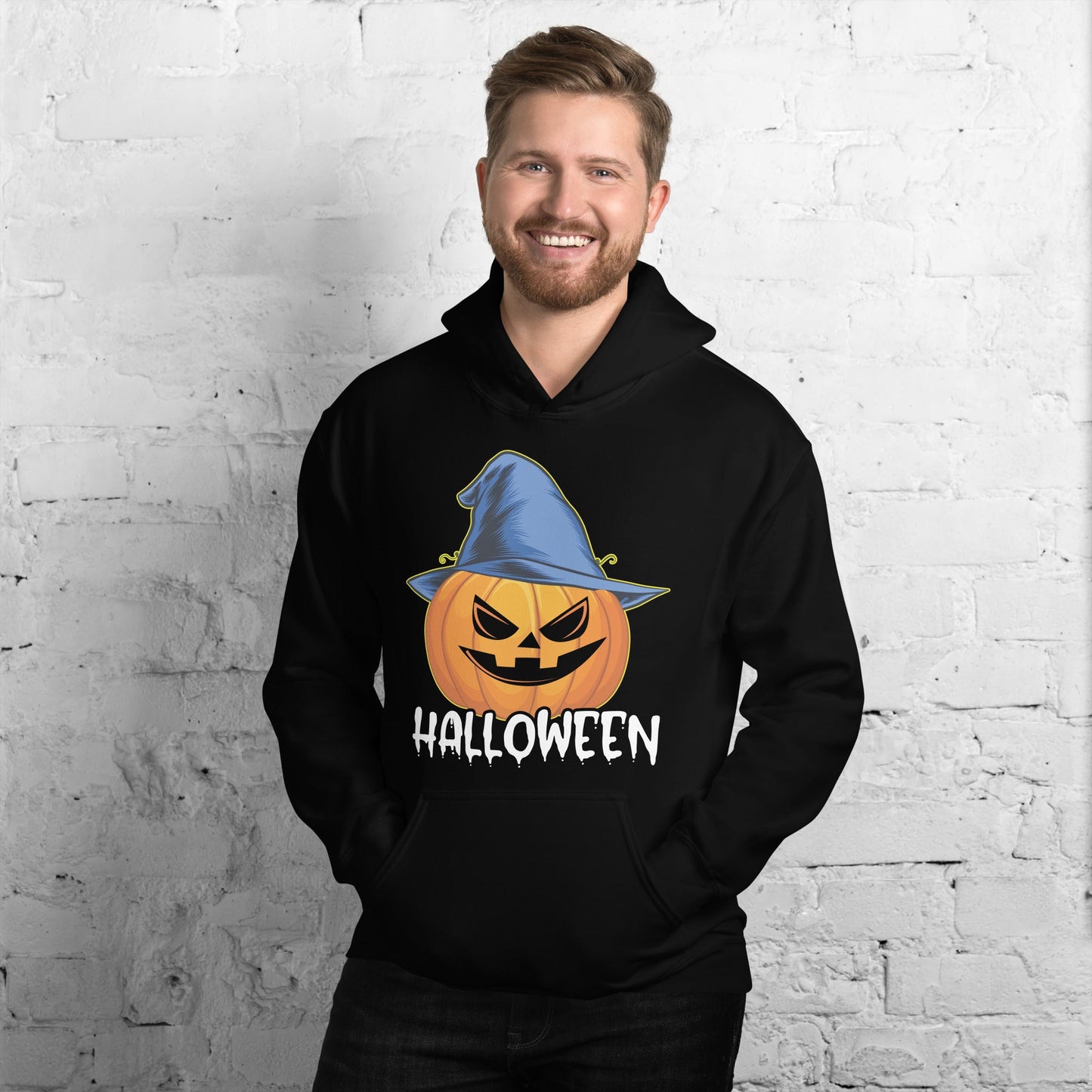 Creepy Ville - Halloween Kürbis – Premium Unisex Hoodie -
