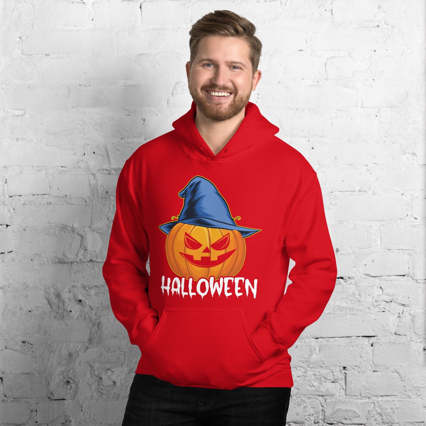Creepy Ville - Halloween Kürbis – Premium Unisex Hoodie -