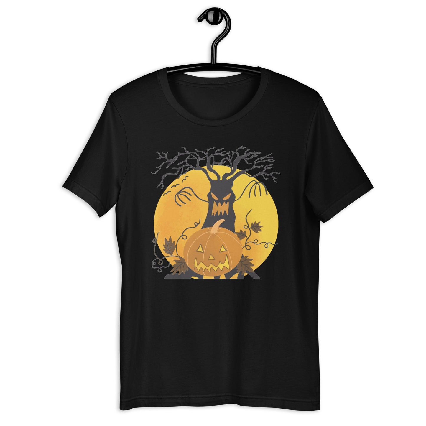 Creepy Ville - Halloween Scary Kürbis mit Baum -