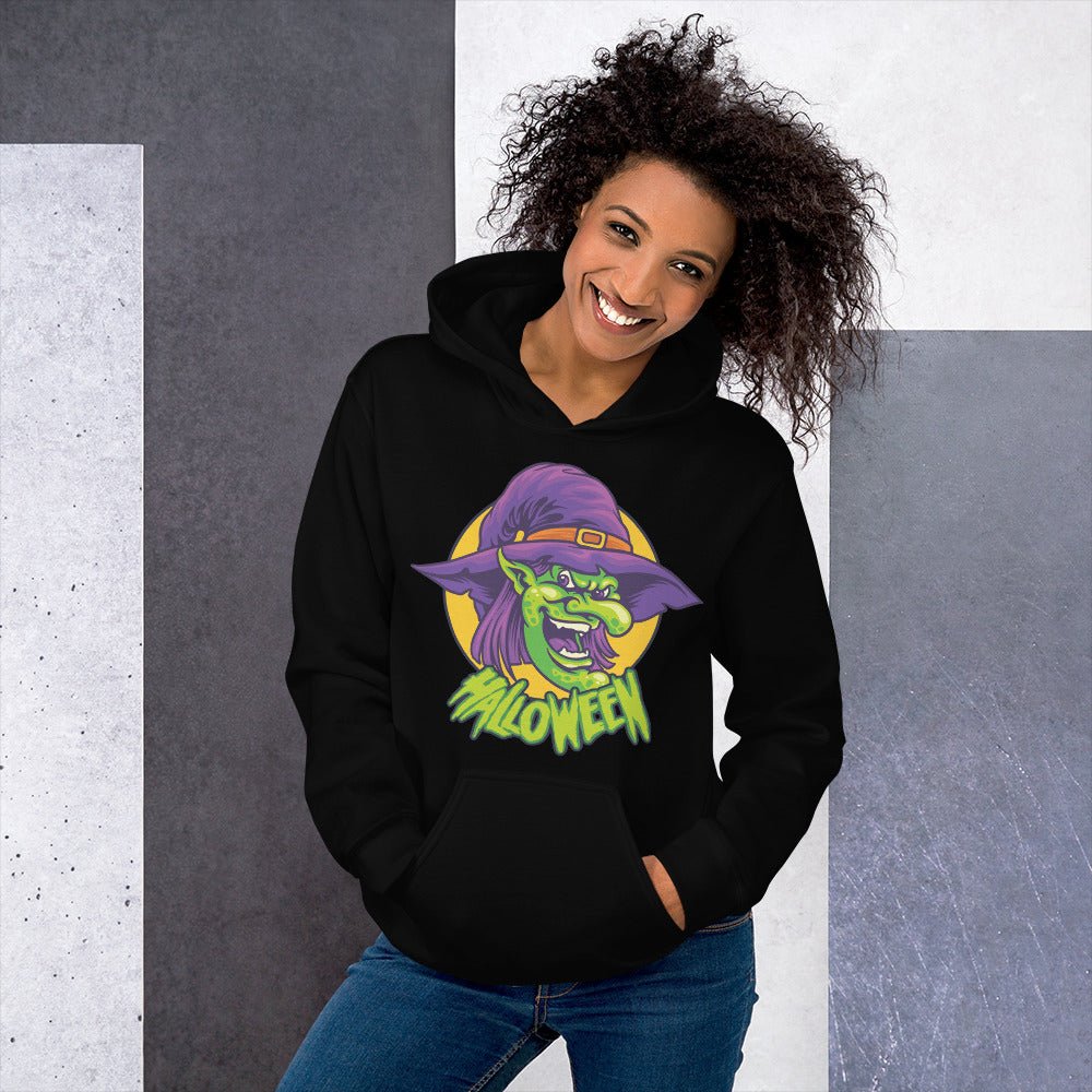 Creepy Ville - Halloween Scary Lady Hexe – Premium Unisex