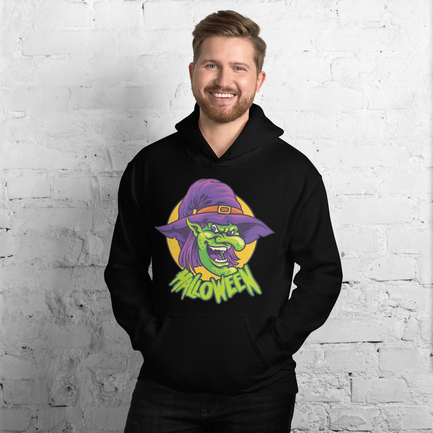 Creepy Ville - Halloween Scary Lady Hexe – Premium Unisex