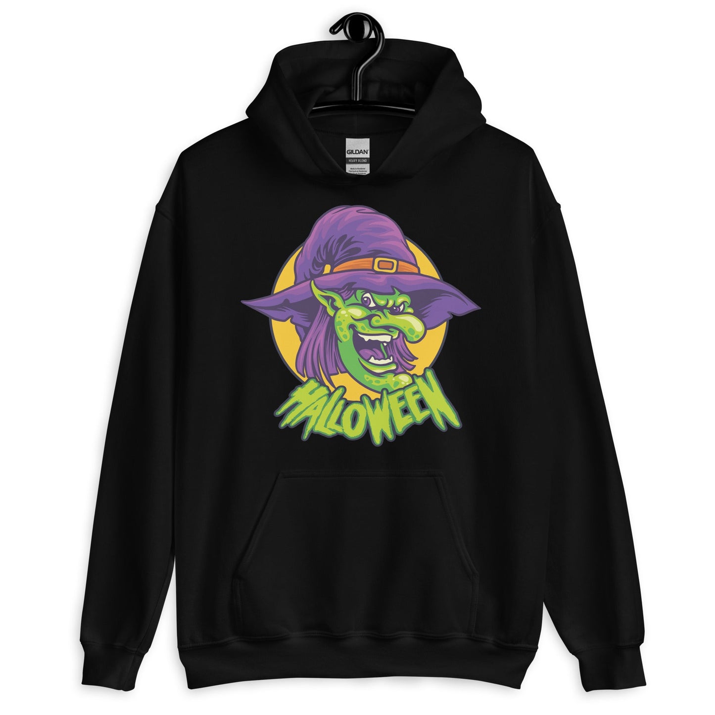 Creepy Ville - Halloween Scary Lady Hexe – Premium Unisex