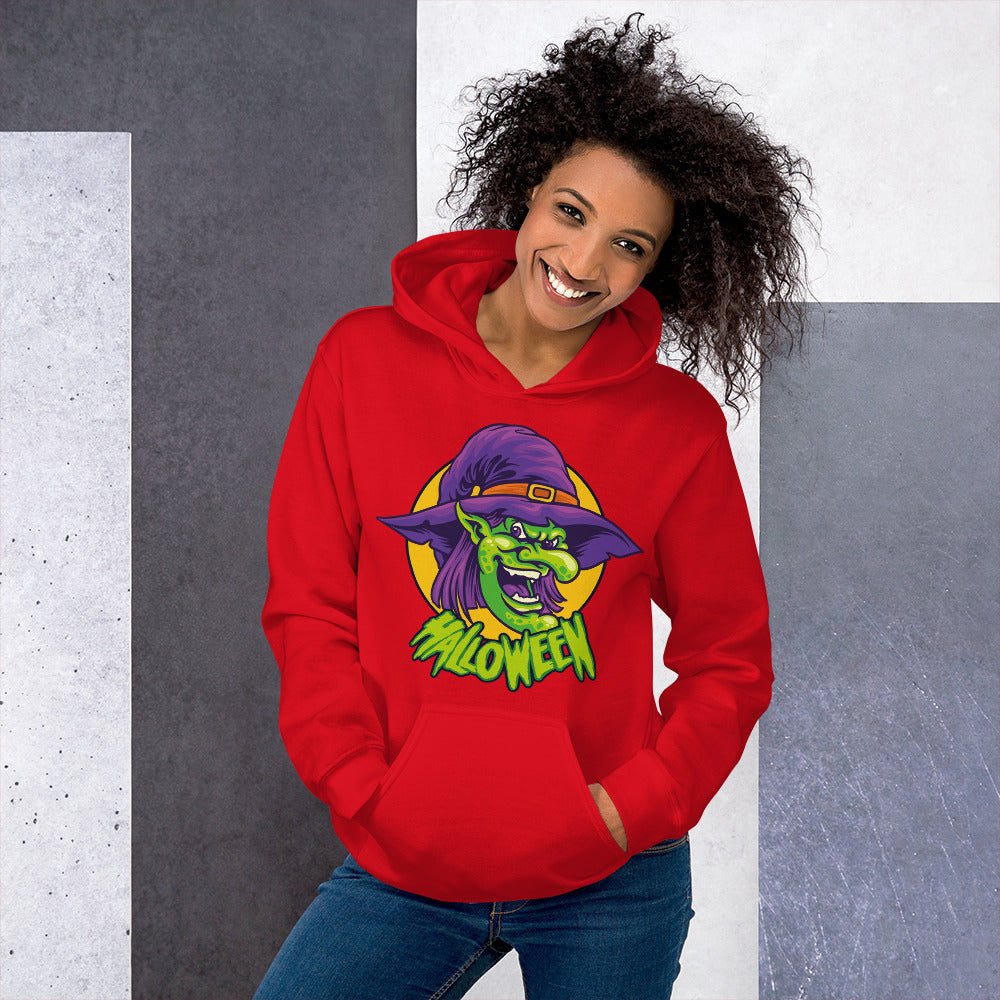 Creepy Ville - Halloween Scary Lady Hexe – Premium Unisex