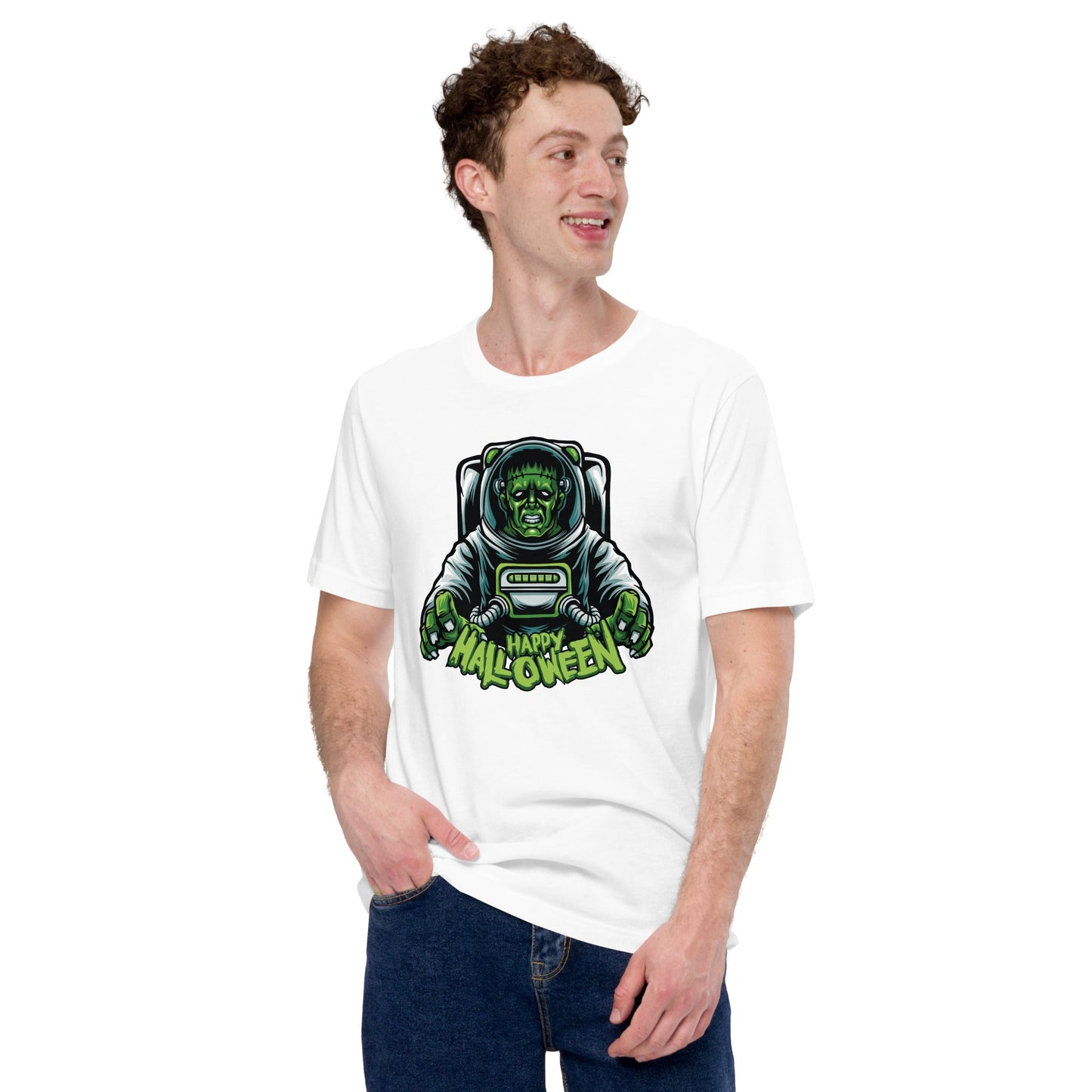Creepy Ville - Happy Halloween Astronaut Franky -