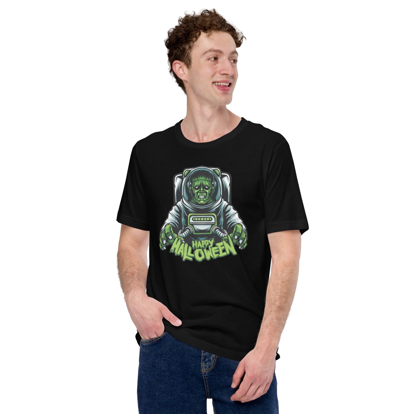 Creepy Ville - Happy Halloween Astronaut Franky -