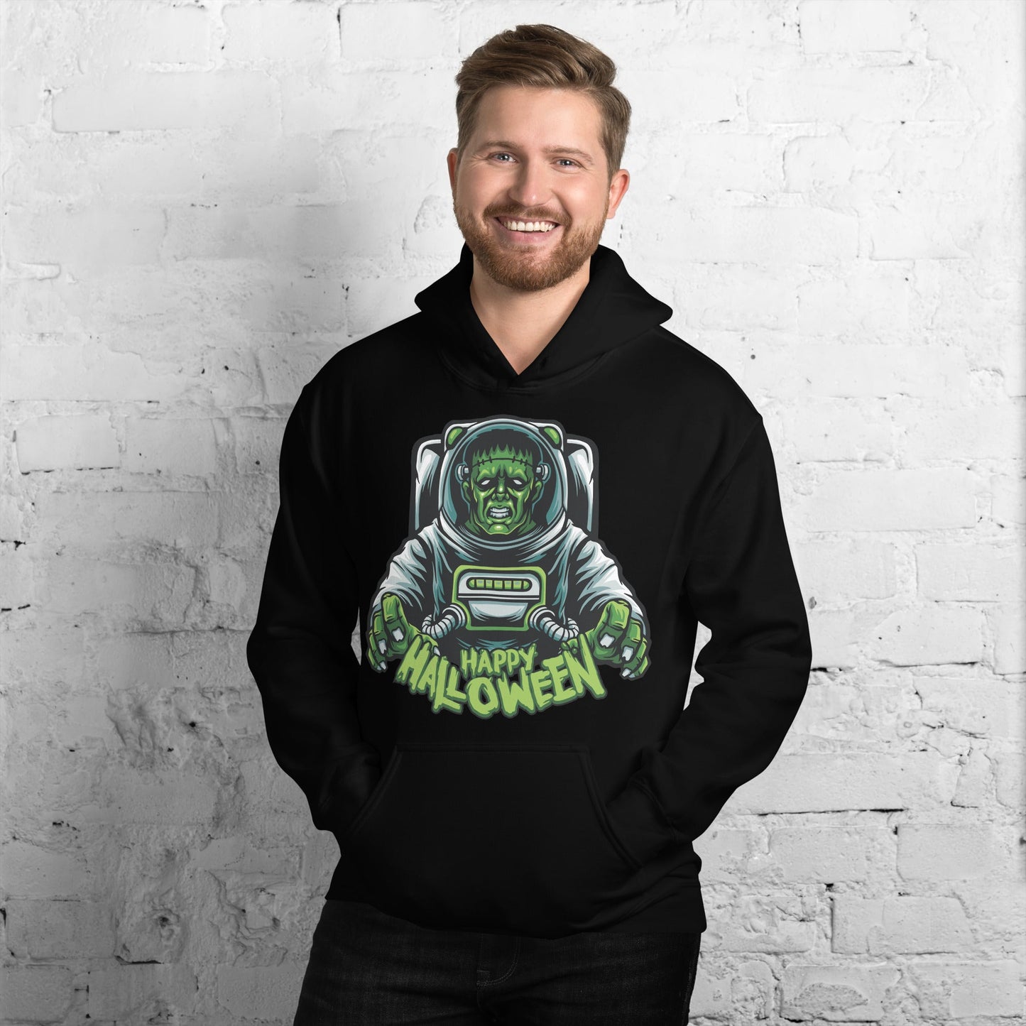 Creepy Ville - Happy Halloween Astronaut Franky – Premium
