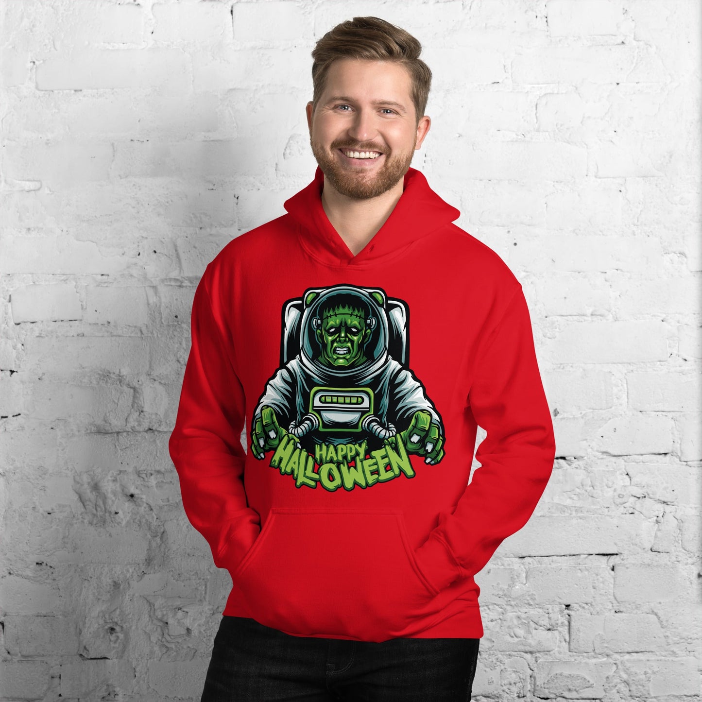 Creepy Ville - Happy Halloween Astronaut Franky – Premium