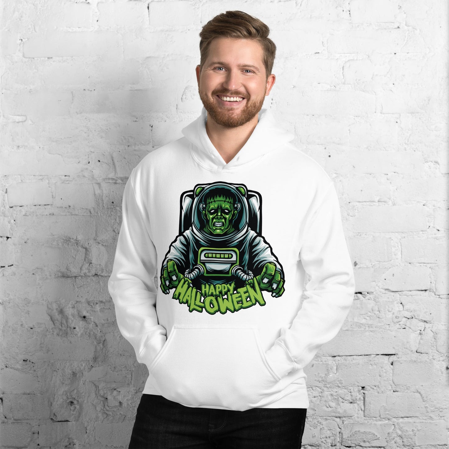 Creepy Ville - Happy Halloween Astronaut Franky – Premium