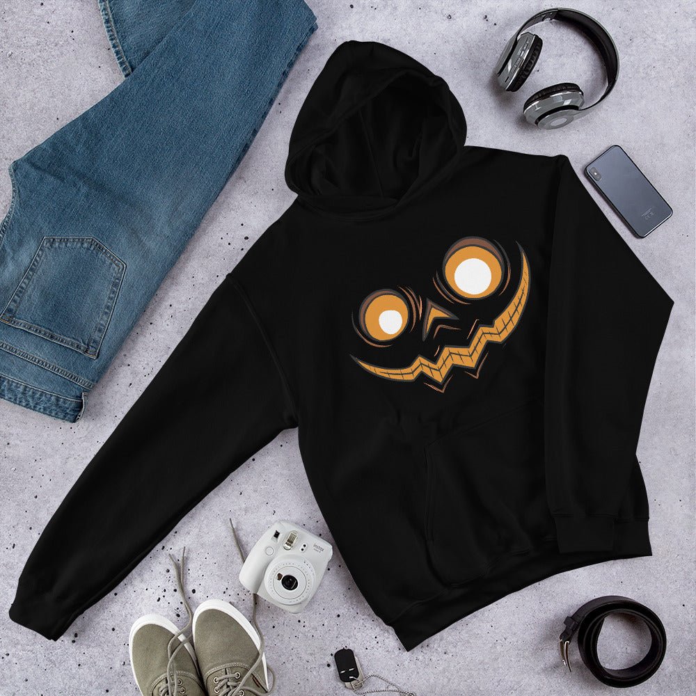 Creepy Ville - Kürbis Gesicht – Premium Unisex Hoodie